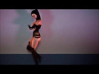 3D Miranda Lawson hot dancing (Mass Effect)