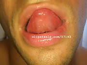 Tongue Fetish - Lance Tongue Video 1