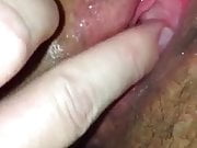 Wife pussy finger (test)