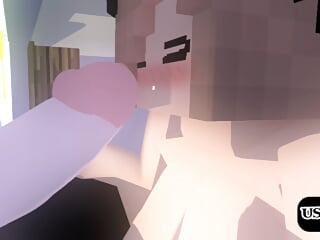 animated Minecraft porn video -- animation Sex