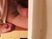 Cumming in a bathroom sink :)