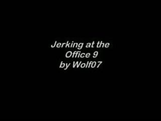 Jerk the dick office 09...