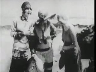 On Beach, Vintage, Hairy, 1930s