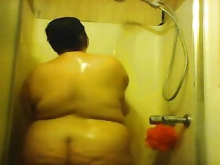 bbw solo shower webcam