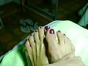 Oksana feet