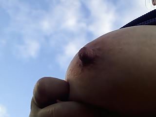 Amateur, Nature, Outdoor, Nipples