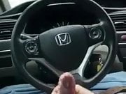 STROKING IN MY CAR