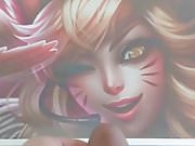 Popstar Ahri Cum Tribute sop 8