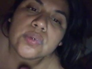 Blowjob, Latina, Homemade, Fat Mother