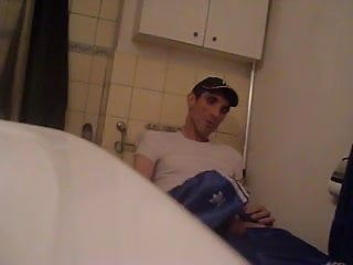 wanking in bathroom of the grandfather 2