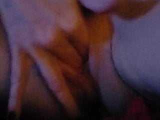 Wife fingering her wet, horny pussy...