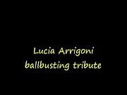 Lucia Arrigoni ballbusting tribute