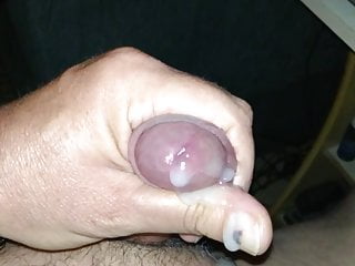 Cock play with cumshot...