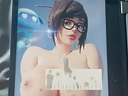 Mei (Overwatch) Cum Tribute SOP 1