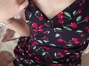 I caress my body