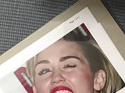 Miley Cyrus Cum Tribute